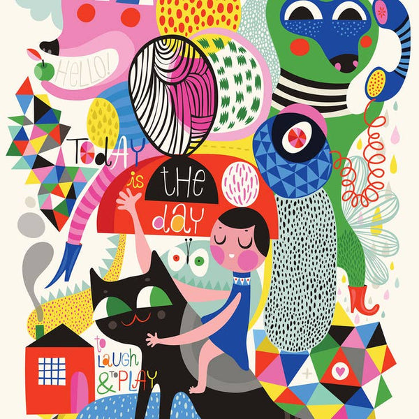 Helen Dardik's Today Is the Day 250 piece puzzle