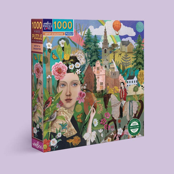 Artist & Daughter 1000 piece puzzle