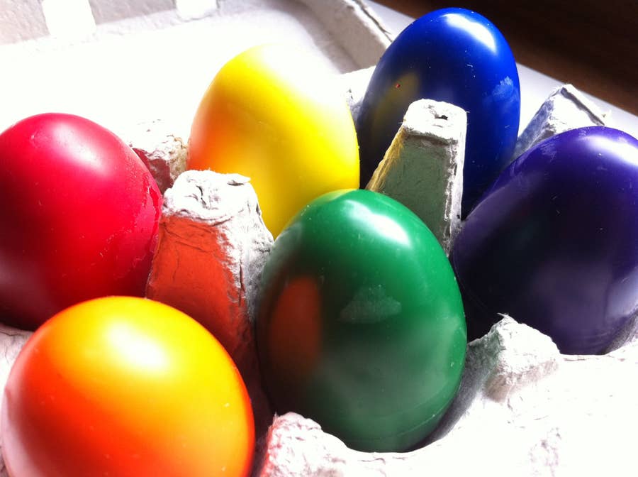 Soy & Beeswax Egg Crayons in Carton