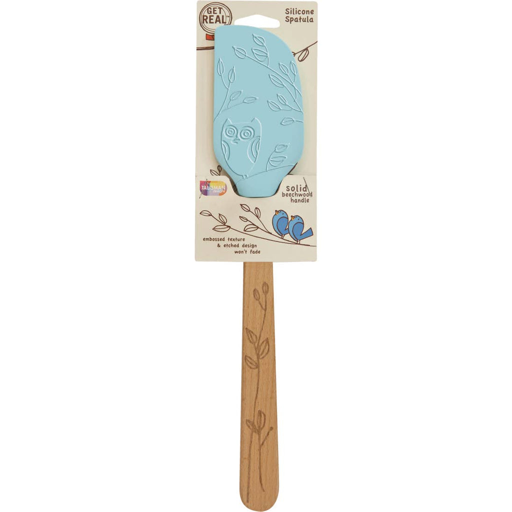 Owl Embossed Silicone Spatula