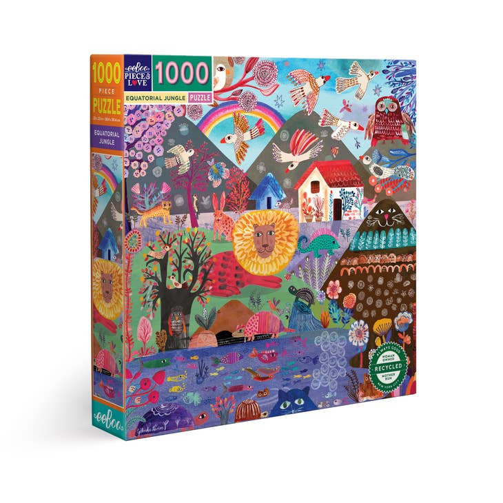 Equatorial Jungle 1000 piece puzzle