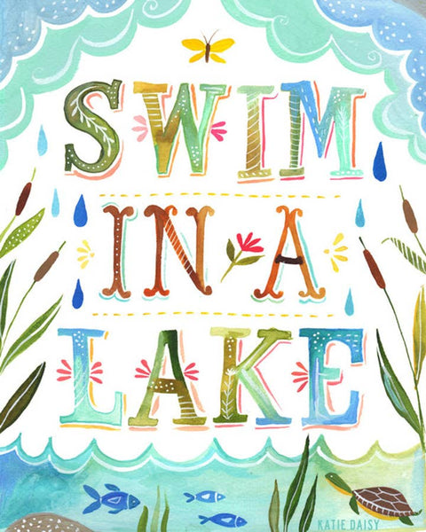 Katie Daisy 8x10 Print