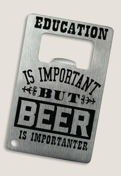 Stainless Steel Bottle Opener