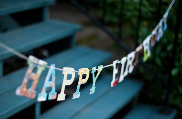 Upcycled Board Book Garlands