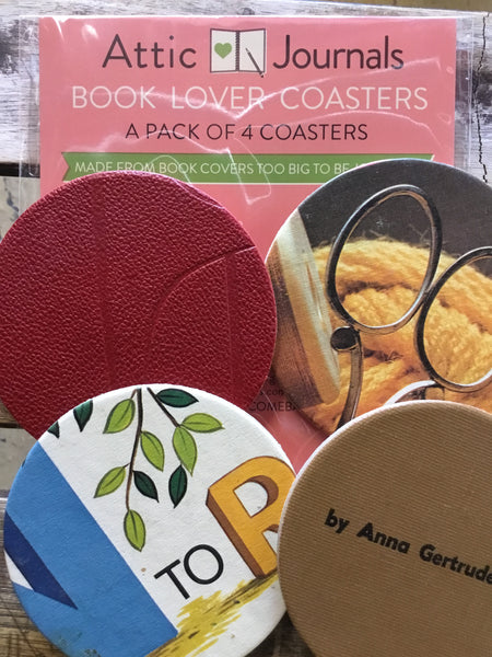 Book Cover Coaster set