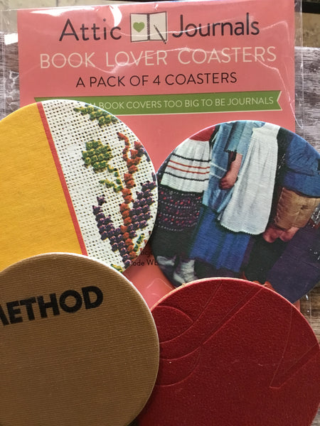 Book Cover Coaster set