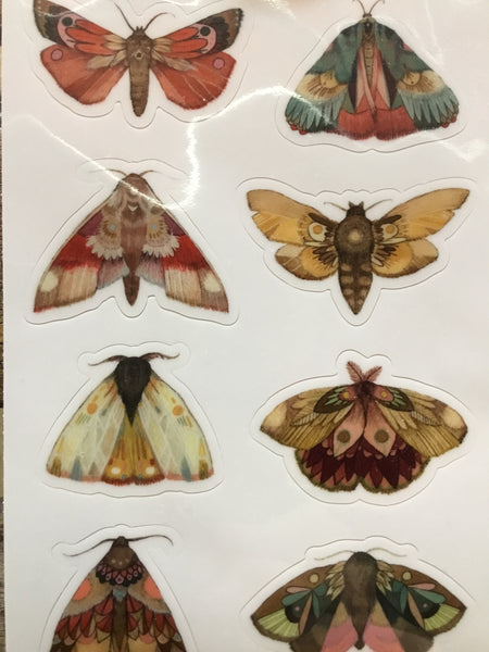 Polanshek Moth Stickers