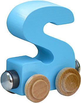 Name Train Letters - Pastels - Through the Moongate and Over the Moon Toys
