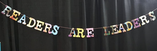 Upcycled Board Book Garlands