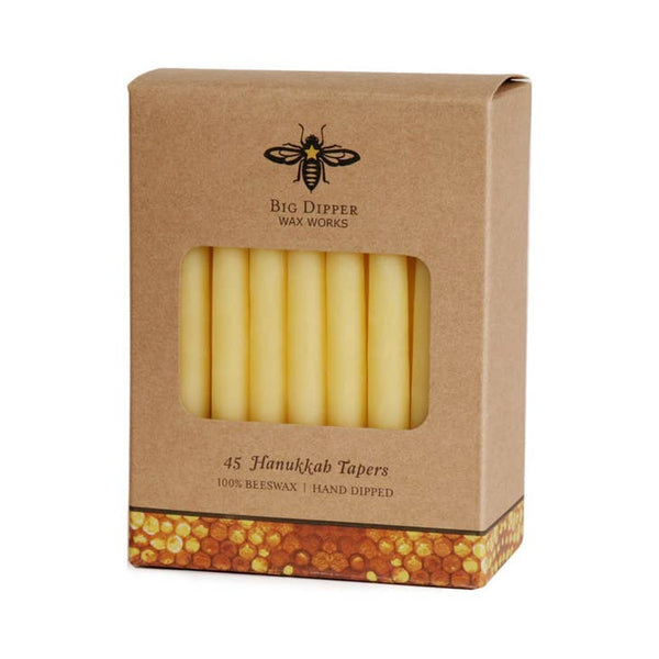 Beeswax Menorah Tapers