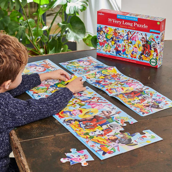 Musical Parade Ready To Learn 36 Piece Piece Very Long Puzzle