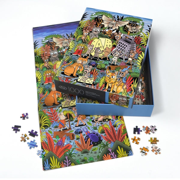 Jack Teagle's Cheese World 1000 piece puzzle