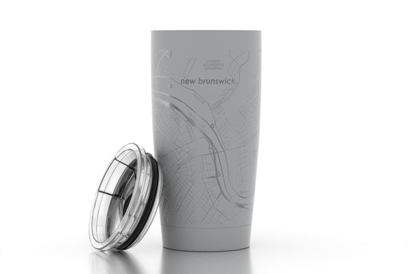 New Brunswick, NJ Map Pint Tumbler
