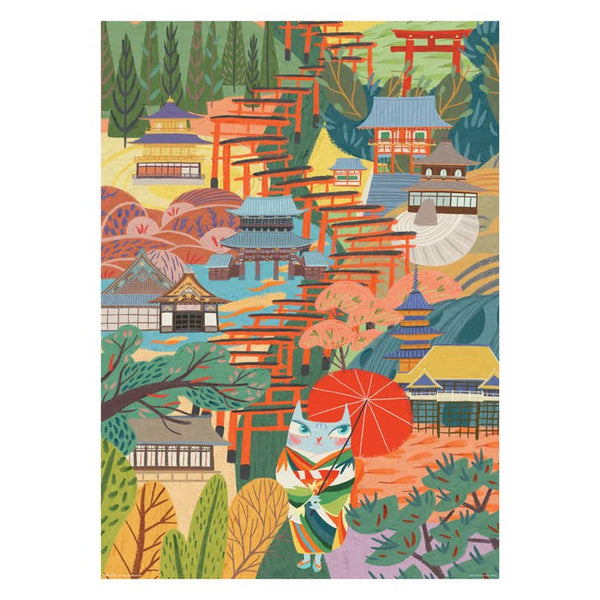 Jocelyn Kao's Kyoto 1000 piece puzzle