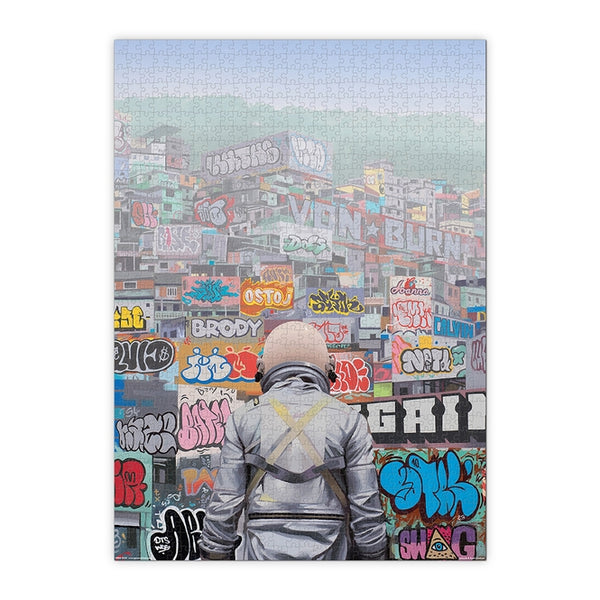 Scott Listfield's Graffiti City 1000 piece puzzle