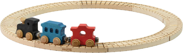 Wooden Circle Train Track Set