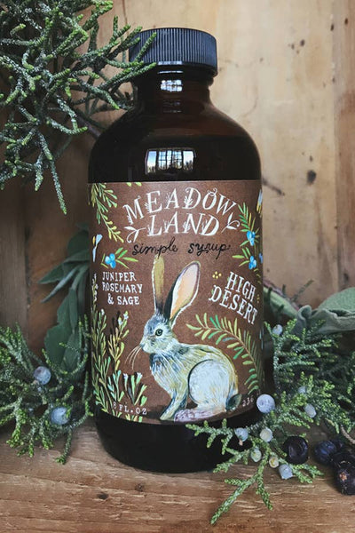 Meadowland Syrup: High Desert Juniper Rosemary & Sage