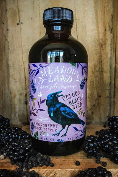 Meadowland Syrup: Oregon Black Bird Marionberry Black Pepper