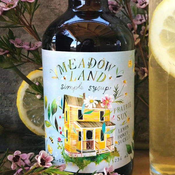 Meadowland Syrup: Prairie Sun Lemon Honeysuckle