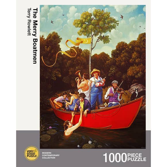 The Merry Boatmen 1000 piece puzzle