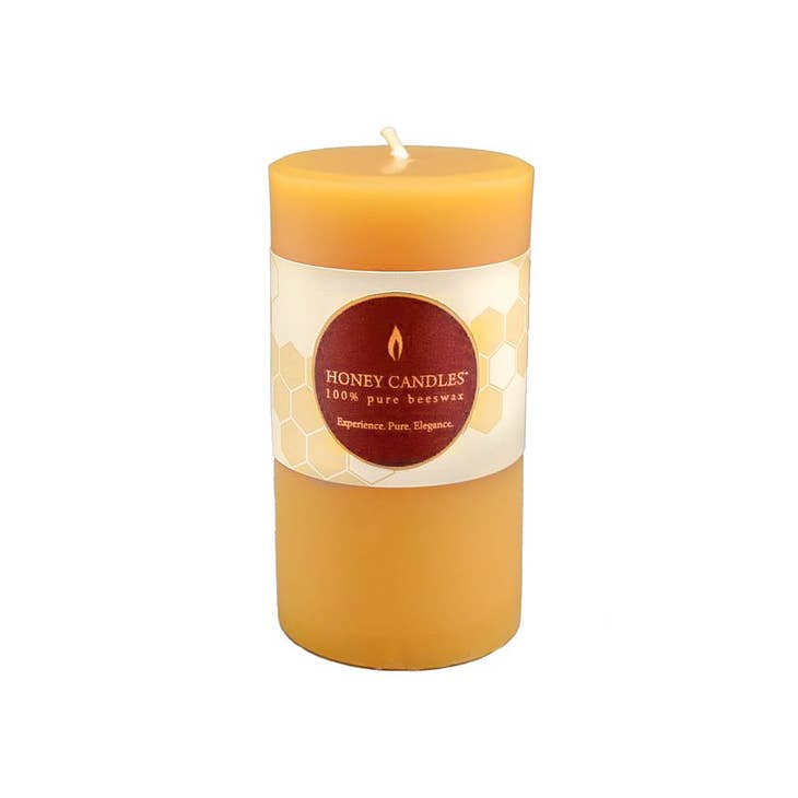 Beeswax Small Pillar Candle