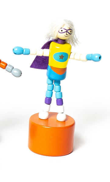Super Hero Thumb Push Puppets