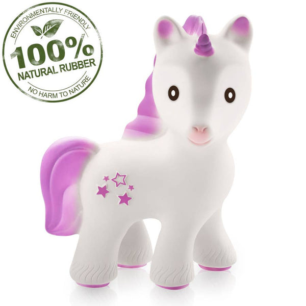 Mira the Unicorn Natural Rubber Teether