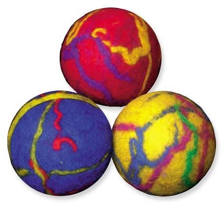 Felted Wool Color Ball Kit