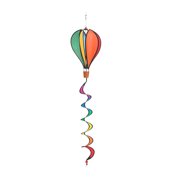 Windspiration Mini Hot Air Balloon Twist Rainbow