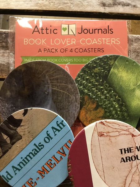 Book Cover Coaster set