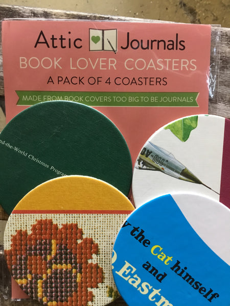 Book Cover Coaster set