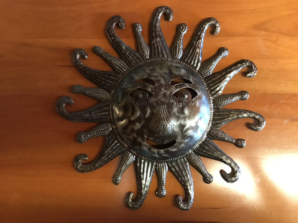 Sparks of Sun Metal Art