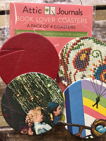 Book Cover Coaster set