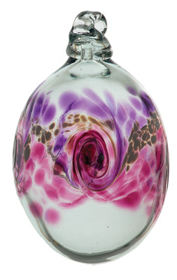 Hand Blown Glass Egg