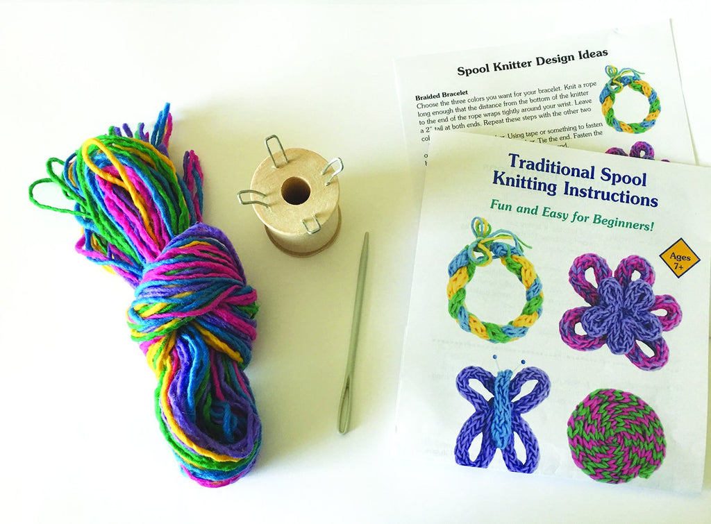 Traditional Spool Knitting Kit – Through the Moongate and Over the Moon Toys