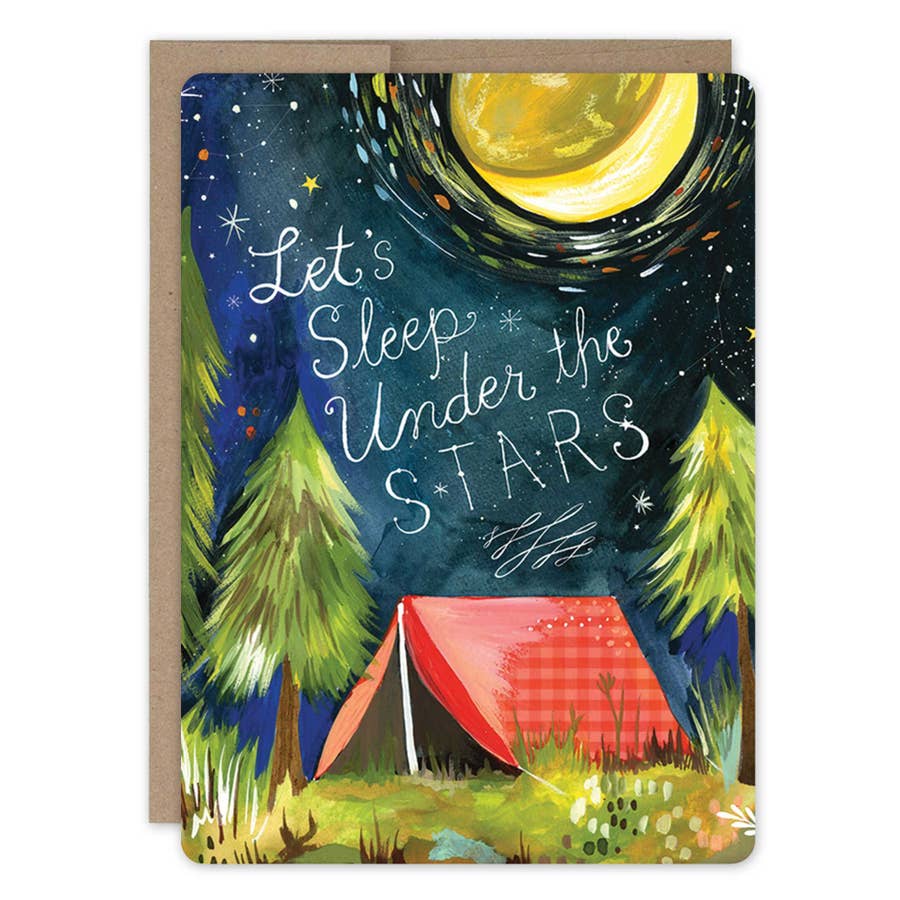 Sleep Under the Stars Anniversary Card