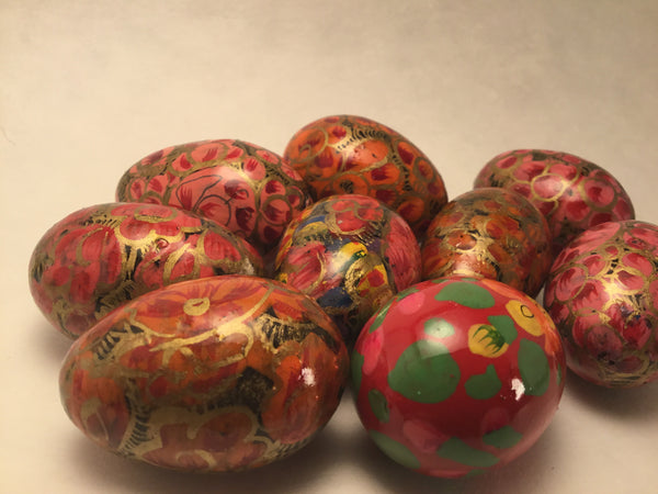Tiny Hand-painted Eggs