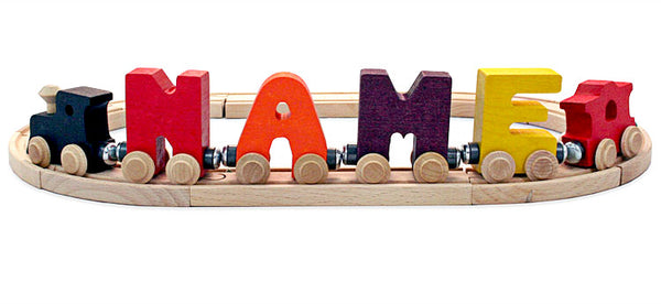 Name Train Letters - Brights - Through the Moongate and Over the Moon Toys