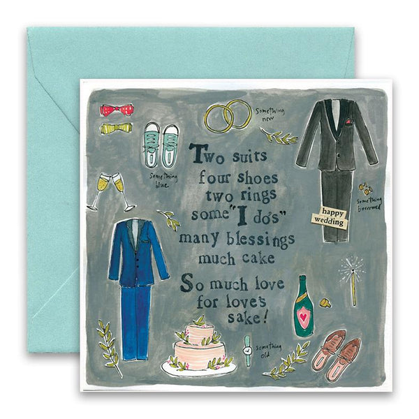 Curly Girl Wedding and Anniversary Cards