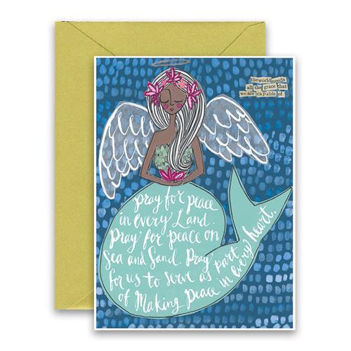 Curly Girl Holiday Greeting Cards