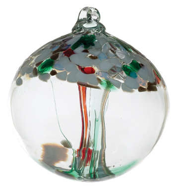 Tree of Enchantment 6" Art Glass