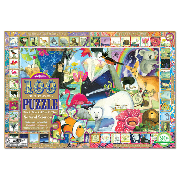 Natural Science 100 piece  puzzle - Through the Moongate and Over the Moon Toys