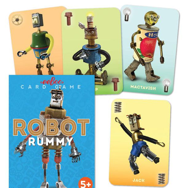 Robot Rummy Card Game